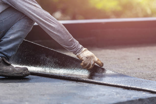 Professional Crawl Space Encapsulation technician working in North Bergen, NJ